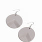 On the Edge of Edgy - Silver Earring