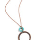 Optical Illusion - Copper Necklace