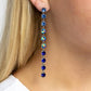 Opulent Ombré - Blue Earring