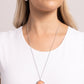 Opulent Ostentation - Orange Necklace