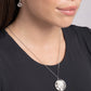 Opulent Ostentation - White Necklace