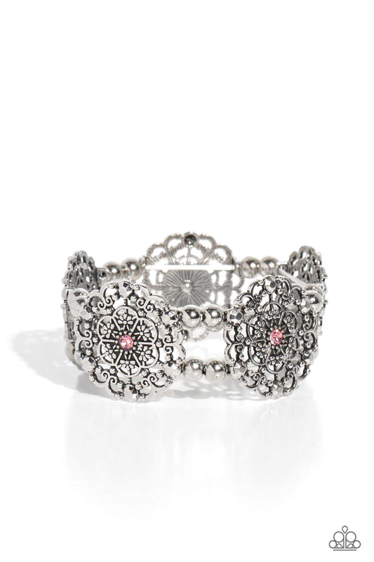 Ornamental Occasion - Pink Bracelet