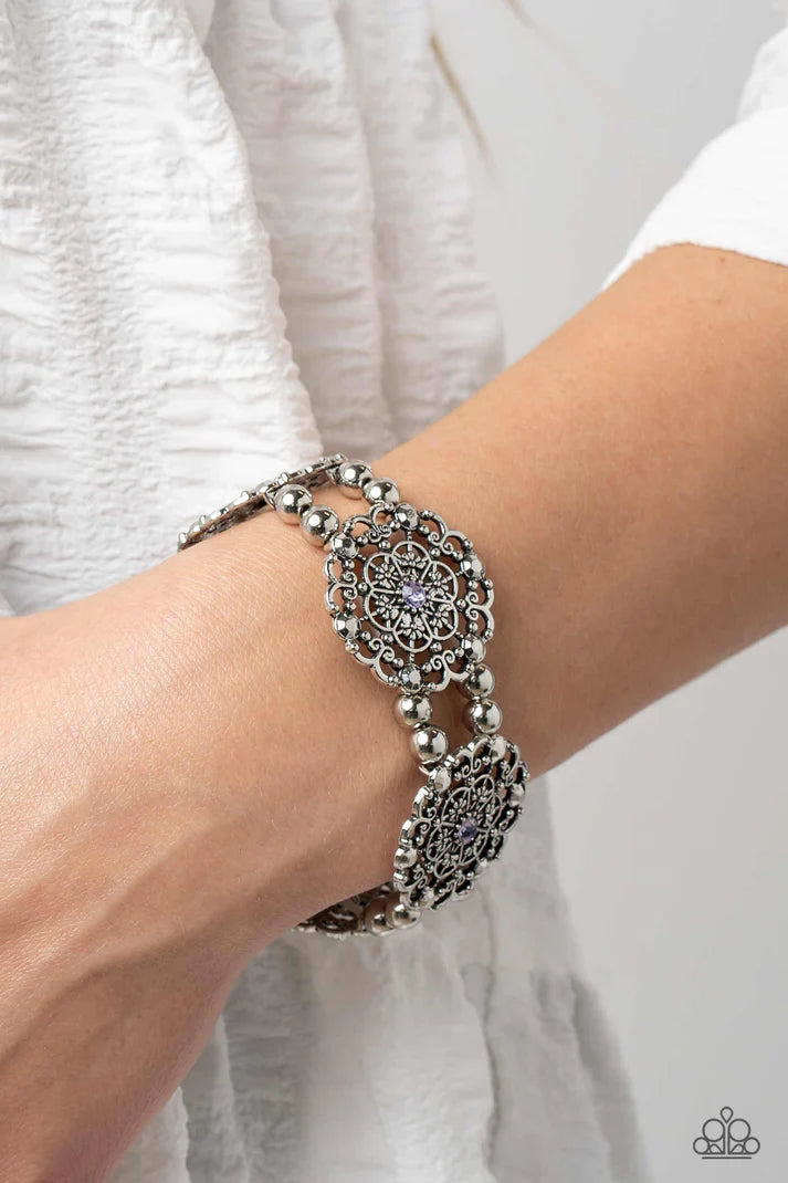Ornamental Occasion - Purple Bracelet