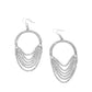 Ostentatious Opulence - White Earring