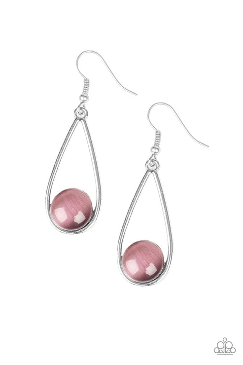 Over The Moon - Purple Earring