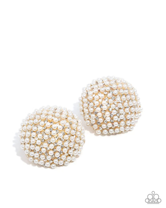 Overwhelming Opulence - Gold Earring