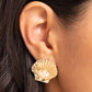 Oyster Opulence - Gold Earring