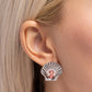 Oyster Opulence - Orange Earring