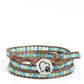 PAW-sitive Thinking - Blue Bracelet
