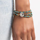 PAW-sitive Thinking - Blue Bracelet