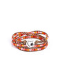 PAW-sitive Thinking - Orange Bracelet