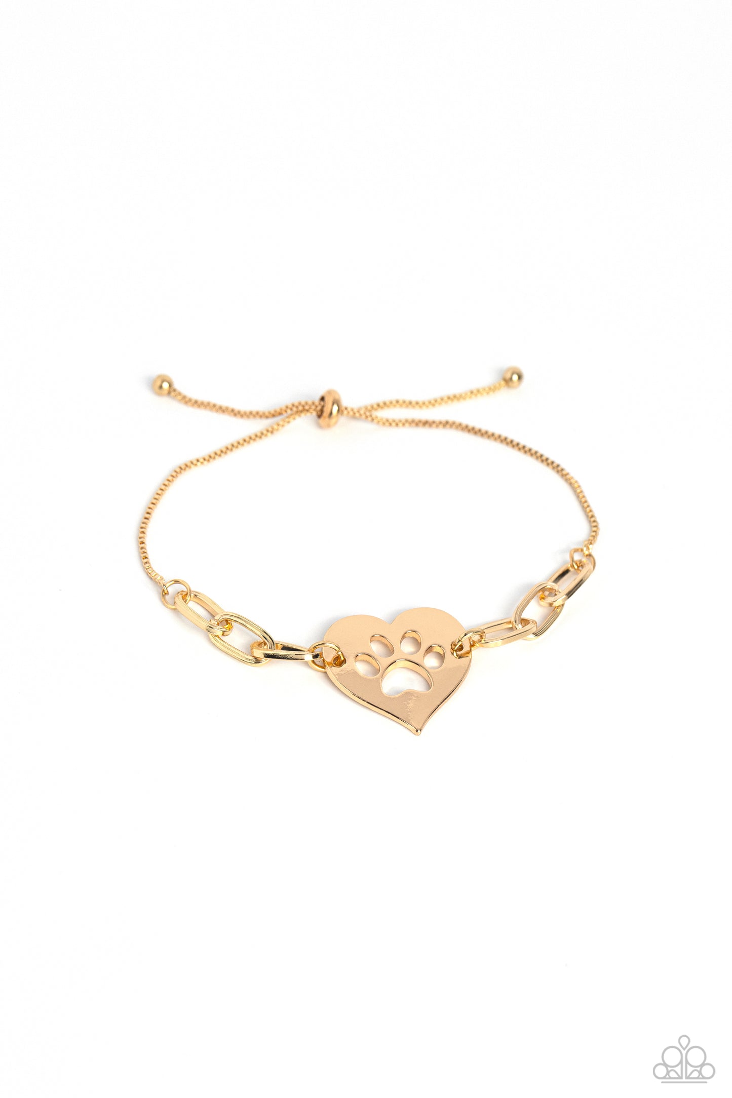 PAW-sitively Perfect - Gold Bracelet