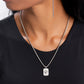 PAW to the Line - White Necklace