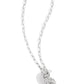 Packed and Polished - White Necklace
