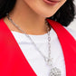 Packed and Polished - White Necklace