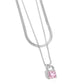Padlock Possession - Pink Necklace