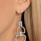 Padlock Your Heart - Silver Earring