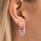 Padlocked Promise - Pink Earring