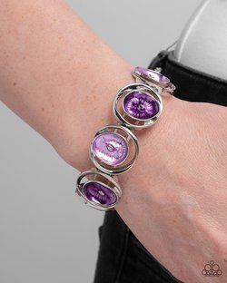 Painted Promise  - Purple Bracelet