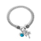 Palm Beach Bling - Blue Bracelet