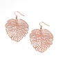 Palm Palmistry - Copper Earring