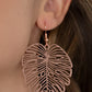 Palm Palmistry - Copper Earring