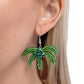 Pampered Palm Tree - Green Earring