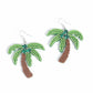 Pampered Palm Tree - Green Earring