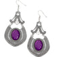Panama Palace - Purple Earring