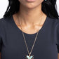 Papillon Persuasion - Gold Necklace