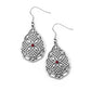 Paradise Picnic - Red Earring