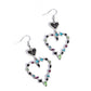 Parallel Passion - Black Earring