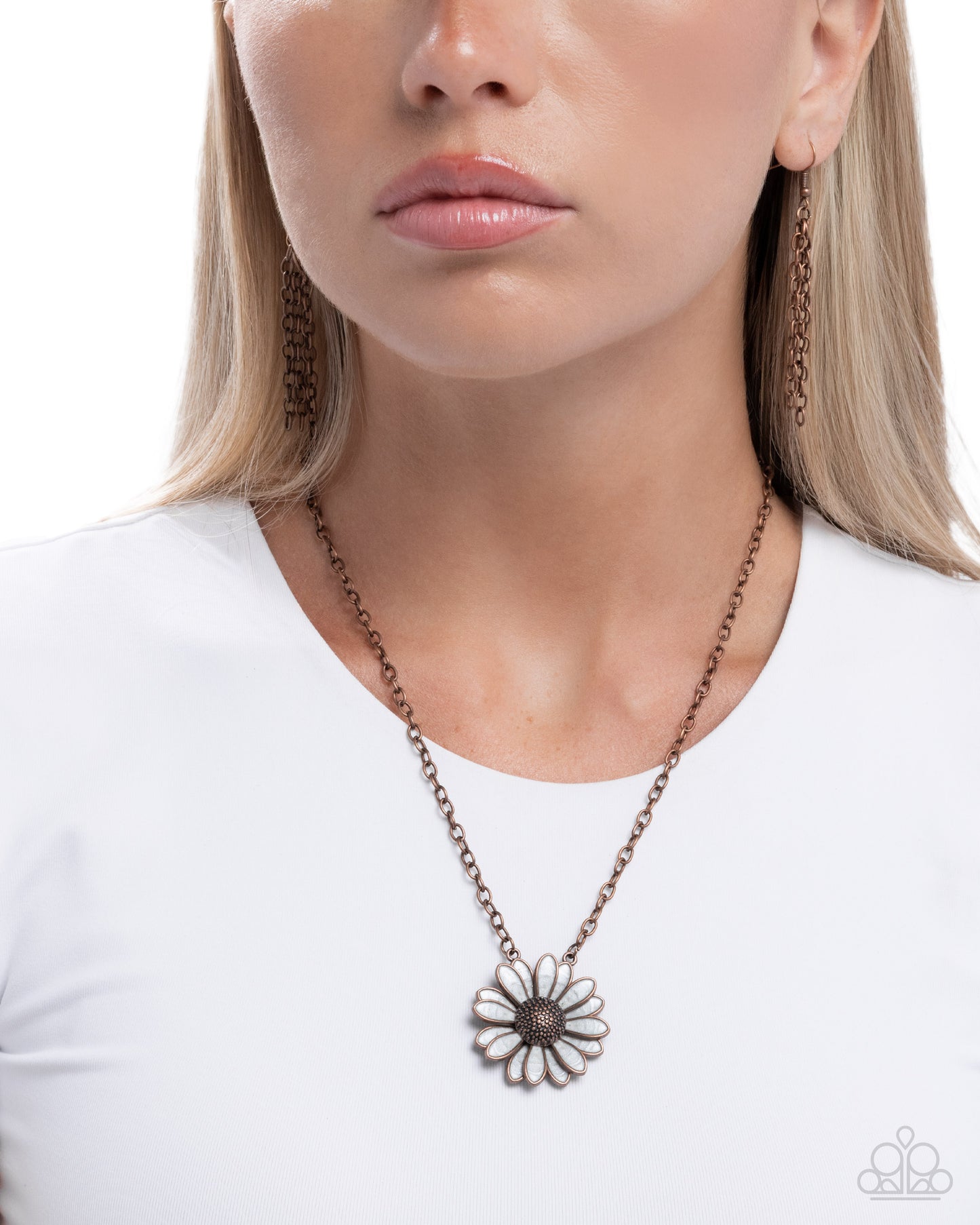 Parisian Posy - Copper Necklace