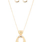 Park Avenue Attitude - Gold Necklace