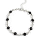 Particularly Pronged - Black Bracelet