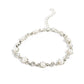 Particularly Pronged - White Bracelet