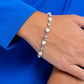 Particularly Pronged - White Bracelet