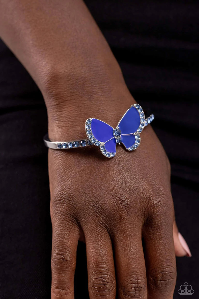 Particulary Painted - Blue Bracelet