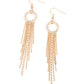 Pass The Glitter - Gold Earring
