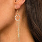 Pass The Glitter - Gold Earring