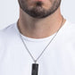 Patriotic Pastime - Black Necklace