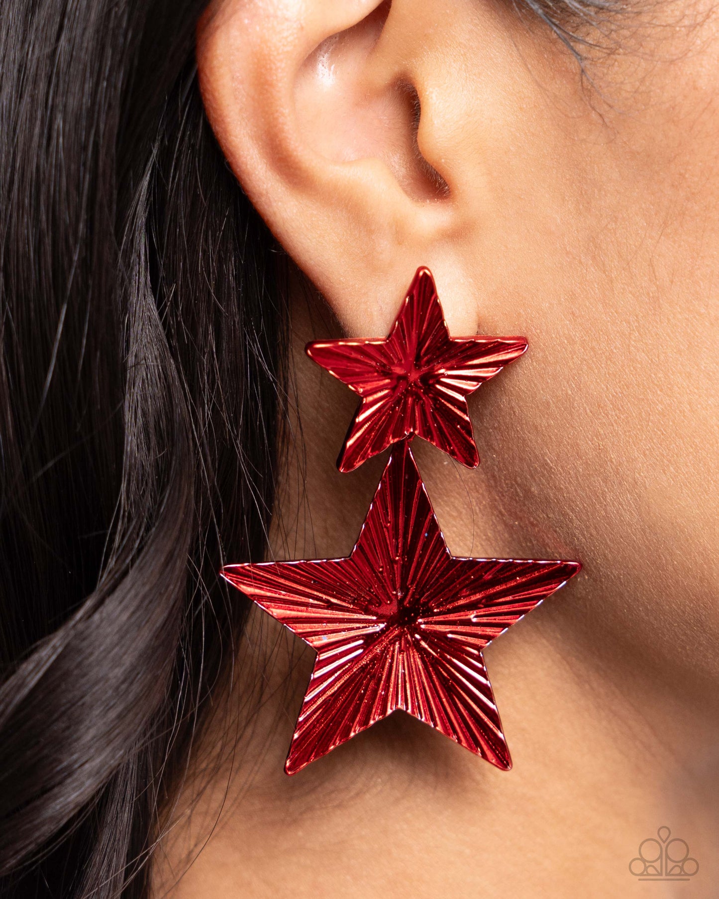 Patriotic Promise - Red Earring