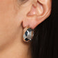 Patterned Past - Silver Earring