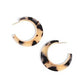 Patterned Promotion - Brown Earring