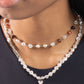 Pearl Pact - Brown Necklace