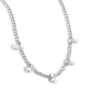 Pearl Pedestal - White Necklace