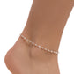 Pearl Purpose - White Anklet