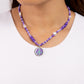 Pearly Possession - Purple Necklace