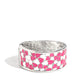 Penchant for Patterns - Pink Bracelet