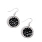 Pendant Paradox - Black Earring